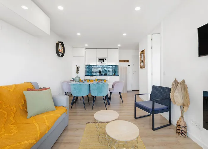 Apartamento Blue Breeze | Pool View, Gym & Balcony Espinho (Aveiro)